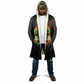 Black History Tree of Knowledge Cloak Pan-African Afrocentric Drip Art Illustration