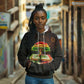 Black History Tree of Knowledge Hoodie Pan-African Afrocentric Drip Art Illustration