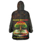 Black History Tree of Knowledge Kid Wearable Blanket Hoodie Pan-African Afrocentric Drip Art Illustration