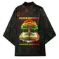 Black History Tree of Knowledge Kimono Pan-African Afrocentric Drip Art Illustration