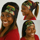 Black History Tree of Knowledge Neck Gaiter Pan-African Afrocentric Drip Art Illustration