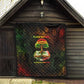 Black History Tree of Knowledge Quilt Pan-African Afrocentric Drip Art Illustration