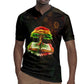 Black History Tree of Knowledge Rugby Jersey Pan-African Afrocentric Drip Art Illustration