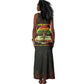 Black History Tree of Knowledge Tank Maxi Dress Pan-African Afrocentric Drip Art Illustration