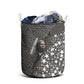 Harriet Tubman Underground Railroad Laundry Basket Fearless In The Dark - Civil Rights Hero Vintage Art
