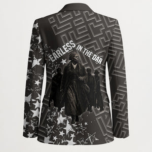 Harriet Tubman Underground Railroad Blazer Fearless In The Dark - Civil Rights Hero Vintage Art
