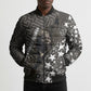 Harriet Tubman Underground Railroad Bomber Puffer Jacket Fearless In The Dark - Civil Rights Hero Vintage Art