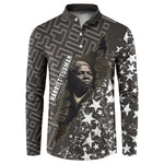 Harriet Tubman Underground Railroad Button Sweatshirt Fearless In The Dark - Civil Rights Hero Vintage Art