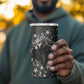 Harriet Tubman Underground Railroad 4 in 1 Can Cooler Tumbler Fearless In The Dark - Civil Rights Hero Vintage Art