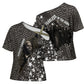 Harriet Tubman Underground Railroad Cross Shoulder Shirt Fearless In The Dark - Civil Rights Hero Vintage Art