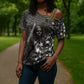 Harriet Tubman Underground Railroad Cross Shoulder Shirt Fearless In The Dark - Civil Rights Hero Vintage Art