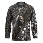 Harriet Tubman Underground Railroad Hockey Jersey Fearless In The Dark - Civil Rights Hero Vintage Art