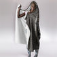 Harriet Tubman Underground Railroad Hooded Blanket Fearless In The Dark - Civil Rights Hero Vintage Art