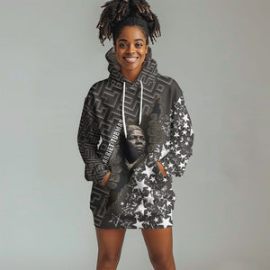 Harriet Tubman Underground Railroad Hoodie Dress Fearless In The Dark - Civil Rights Hero Vintage Art