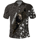 Harriet Tubman Underground Railroad Polo Shirt Fearless In The Dark - Civil Rights Hero Vintage Art
