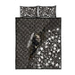 Harriet Tubman Underground Railroad Quilt Bed Set Fearless In The Dark - Civil Rights Hero Vintage Art