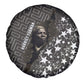 Harriet Tubman Underground Railroad Spare Tire Cover Fearless In The Dark - Civil Rights Hero Vintage Art