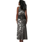 Harriet Tubman Underground Railroad Tank Maxi Dress Fearless In The Dark - Civil Rights Hero Vintage Art