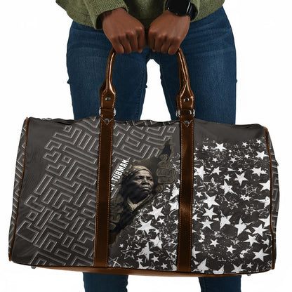 Harriet Tubman Underground Railroad Travel Bag Fearless In The Dark - Civil Rights Hero Vintage Art