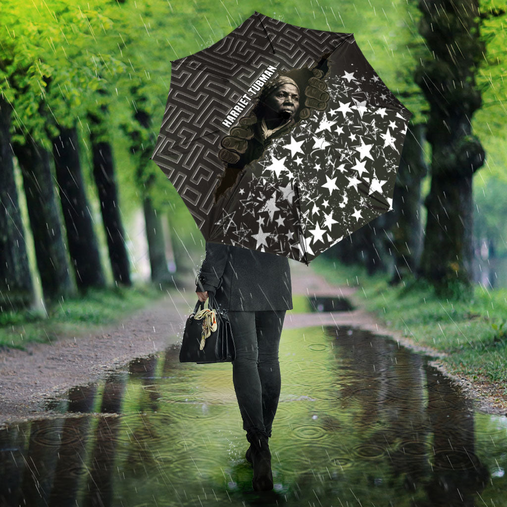 Harriet Tubman Underground Railroad Umbrella Fearless In The Dark - Civil Rights Hero Vintage Art