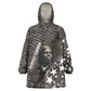 Harriet Tubman Underground Railroad Wearable Blanket Hoodie Fearless In The Dark - Civil Rights Hero Vintage Art