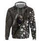 Harriet Tubman Underground Railroad Zip Hoodie Fearless In The Dark - Civil Rights Hero Vintage Art