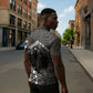 Harriet Tubman Underground Railroad Zipper Polo Shirt Fearless In The Dark - Civil Rights Hero Vintage Art