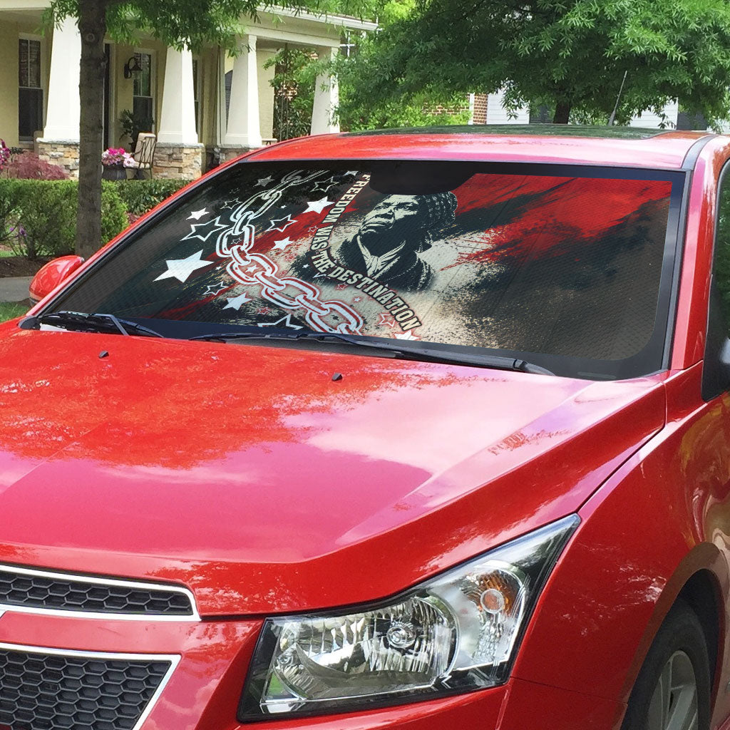 Freedom Fighter Harriet Tubman Auto Sun Shade Freedom Was The Destination 1822