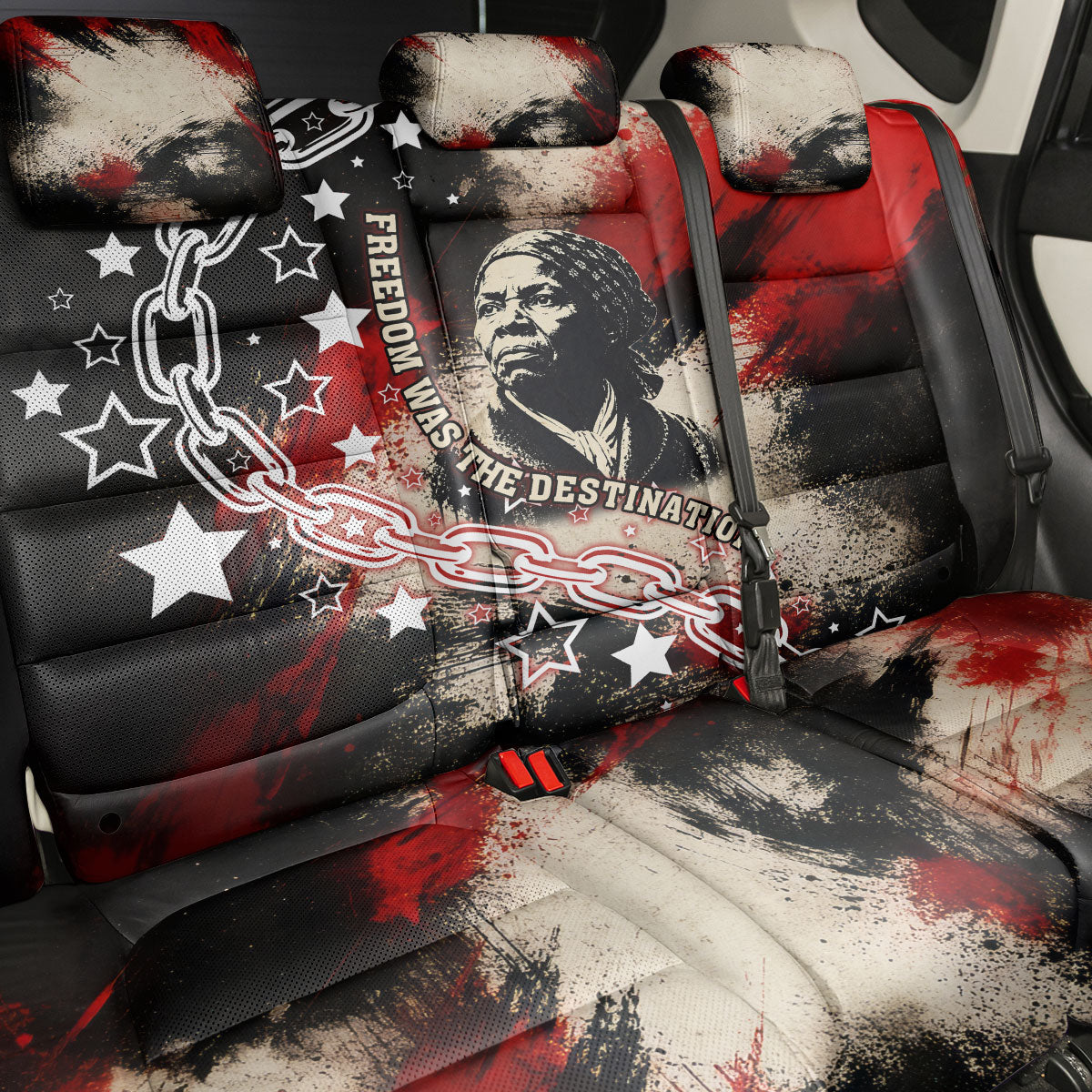 Freedom Fighter Harriet Tubman Back Car Seat Cover Freedom Was The Destination 1822