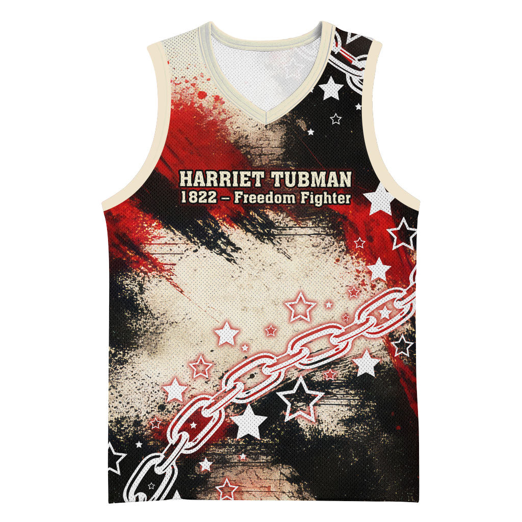 Freedom Fighter Harriet Tubman Basketball Jersey Freedom Was The Destination 1822