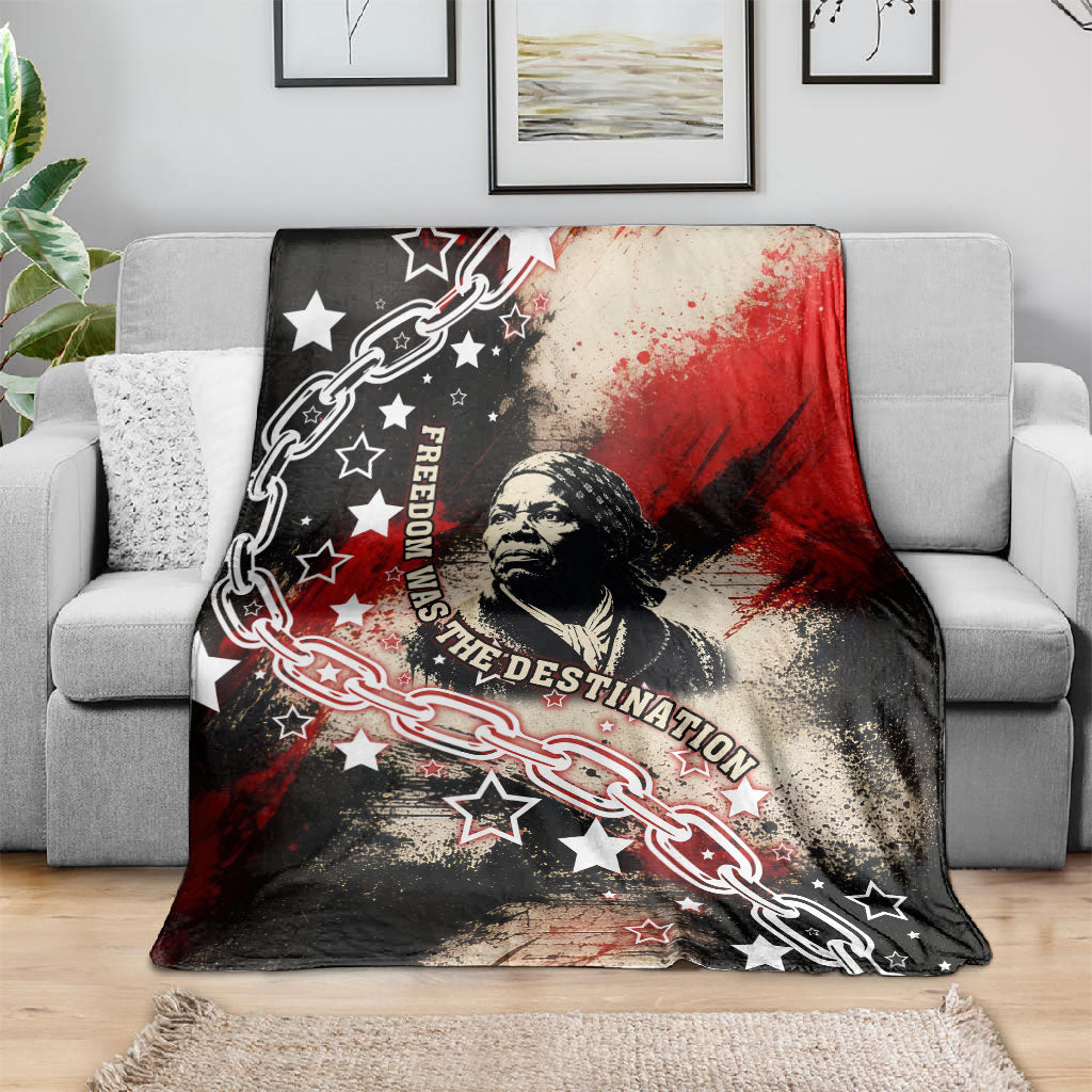 Freedom Fighter Harriet Tubman Blanket Freedom Was The Destination 1822