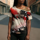 Freedom Fighter Harriet Tubman Cross Shoulder Shirt Freedom Was The Destination 1822