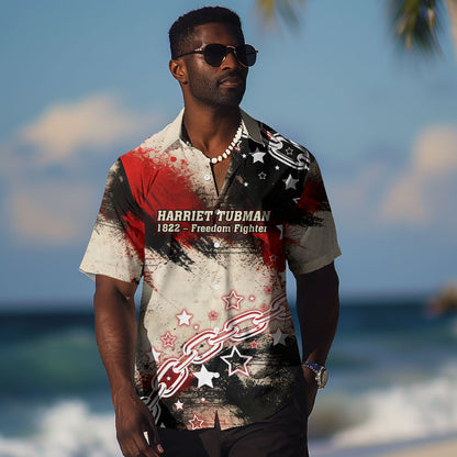 Freedom Fighter Harriet Tubman Hawaiian Shirt Freedom Was The Destination 1822
