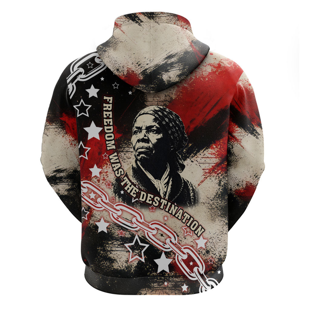 Freedom Fighter Harriet Tubman Hoodie Freedom Was The Destination 1822