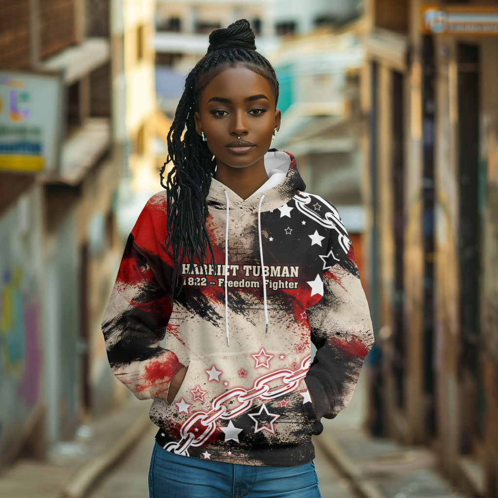 Freedom Fighter Harriet Tubman Hoodie Freedom Was The Destination 1822