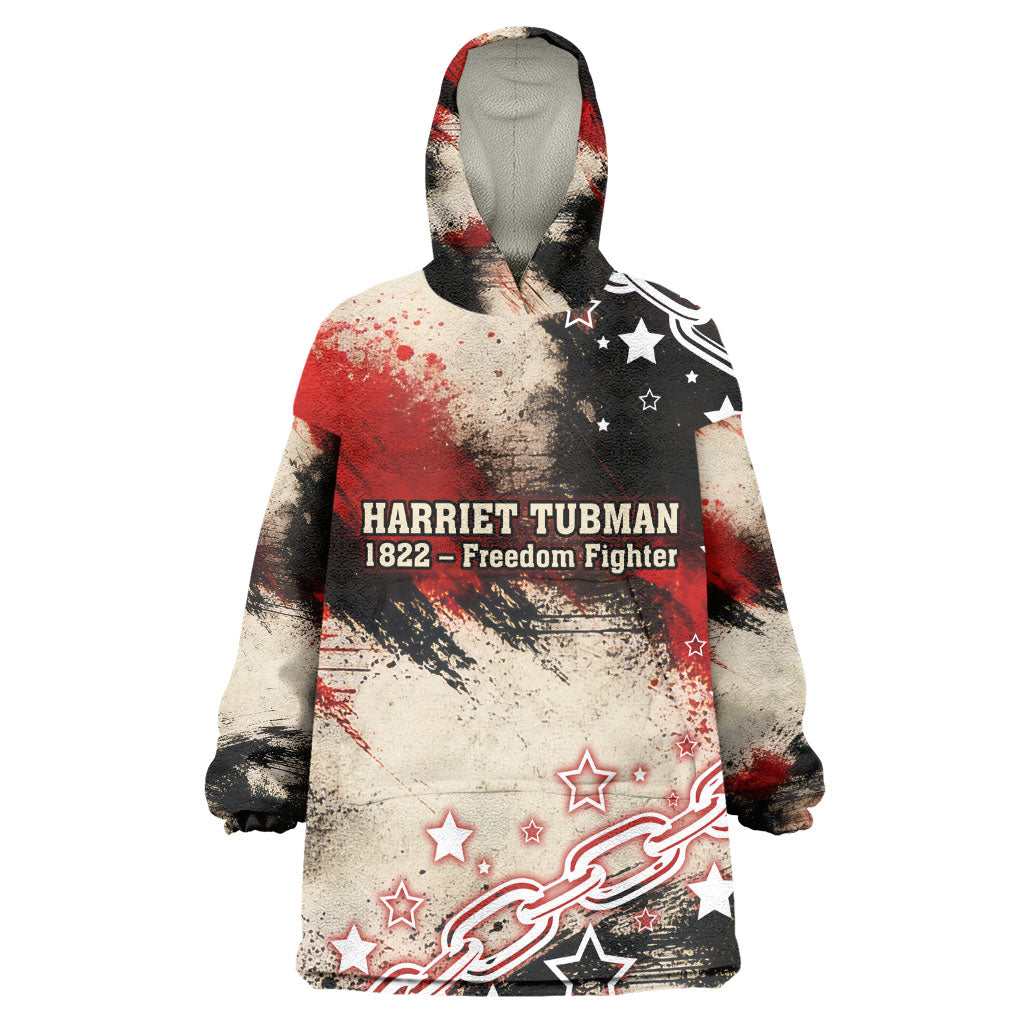 Freedom Fighter Harriet Tubman Kid Wearable Blanket Hoodie Freedom Was The Destination 1822