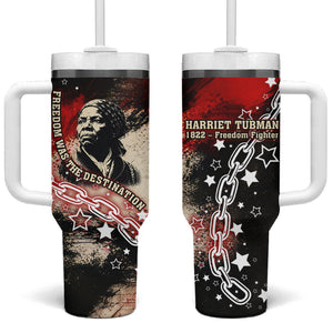Freedom Fighter Harriet Tubman Tumbler With Handle Freedom Was The Destination 1822