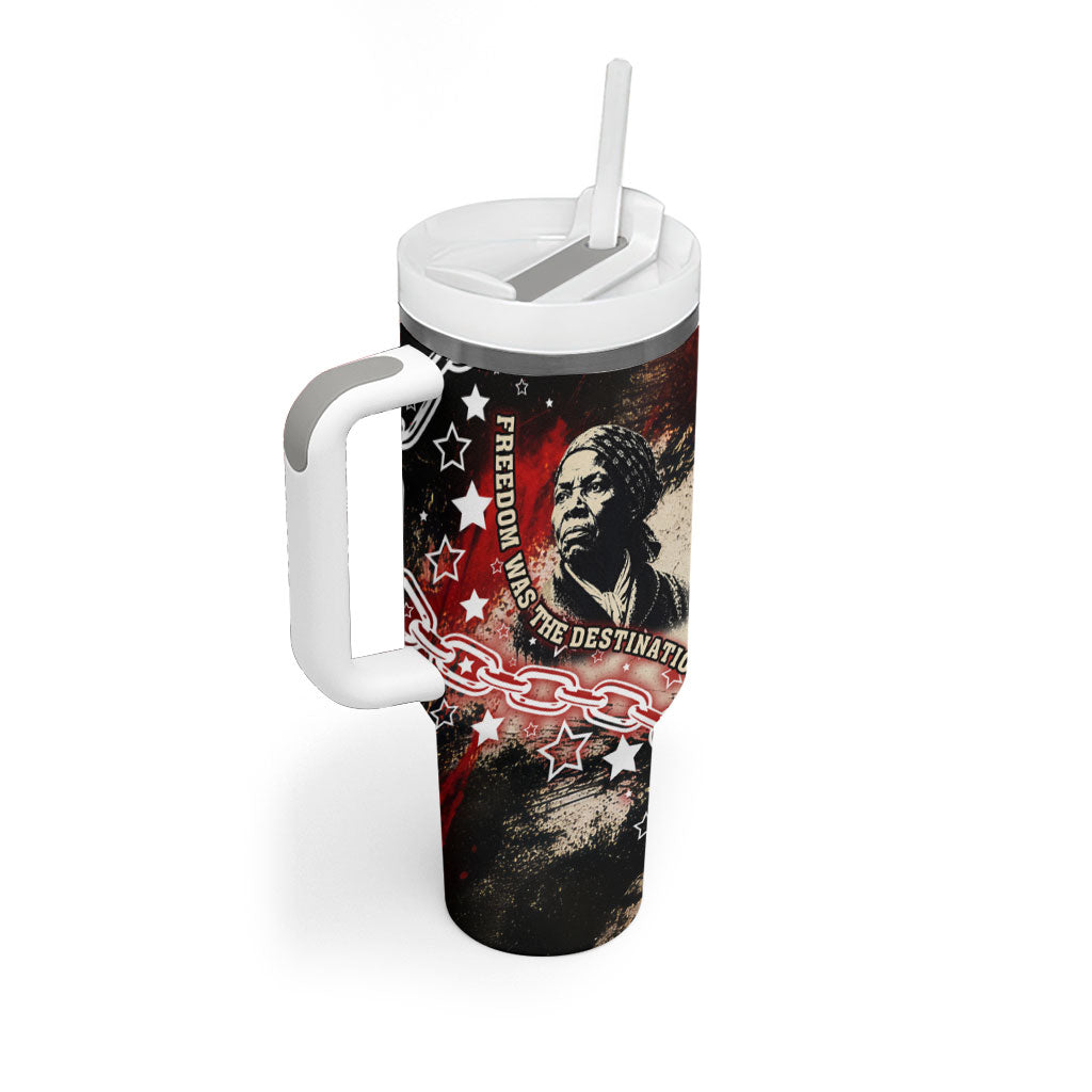 Freedom Fighter Harriet Tubman Tumbler With Handle Freedom Was The Destination 1822