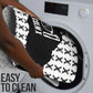 Malcolm X 101 Years Of Resistance Bathroom Set Civil Rights Leader Portrait - Monochrome X Pattern
