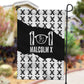 Malcolm X 101 Years Of Resistance Garden Flag Civil Rights Leader Portrait - Monochrome X Pattern