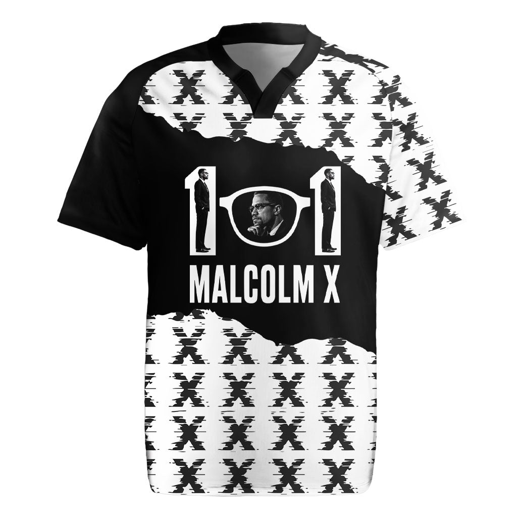 Malcolm X 101 Years Of Resistance Rugby Jersey Civil Rights Leader ...