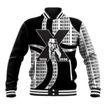 Malcolm X Legacy 1925-2026 Baseball Jacket African American Heritage - Iconic Portrait Silhouette