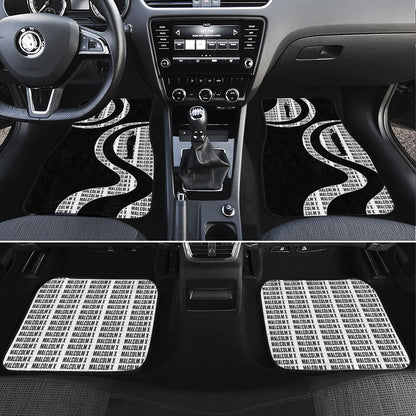 Malcolm X Legacy 1925-2026 Car Mats African American Heritage - Iconic Portrait Silhouette