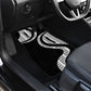 Malcolm X Legacy 1925-2026 Car Mats African American Heritage - Iconic Portrait Silhouette