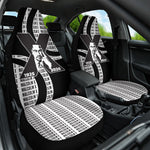 Malcolm X Legacy 1925-2026 Car Seat Cover African American Heritage - Iconic Portrait Silhouette