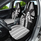 Malcolm X Legacy 1925-2026 Car Seat Cover African American Heritage - Iconic Portrait Silhouette