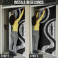 Malcolm X Legacy 1925-2026 Door Cover African American Heritage - Iconic Portrait Silhouette