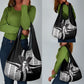 Malcolm X Legacy 1925-2026 Grocery Bag African American Heritage - Iconic Portrait Silhouette