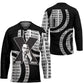 Malcolm X Legacy 1925-2026 Hockey Jersey African American Heritage - Iconic Portrait Silhouette