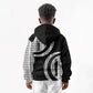 Malcolm X Legacy 1925-2026 Kid Hoodie African American Heritage - Iconic Portrait Silhouette